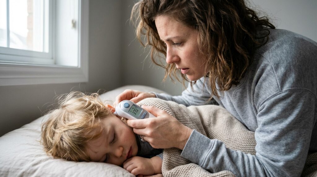 Fast reliable thermometer