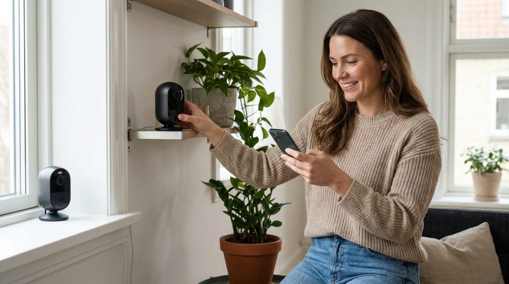 Advanced security cameras