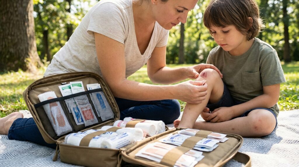 First aid kit safety