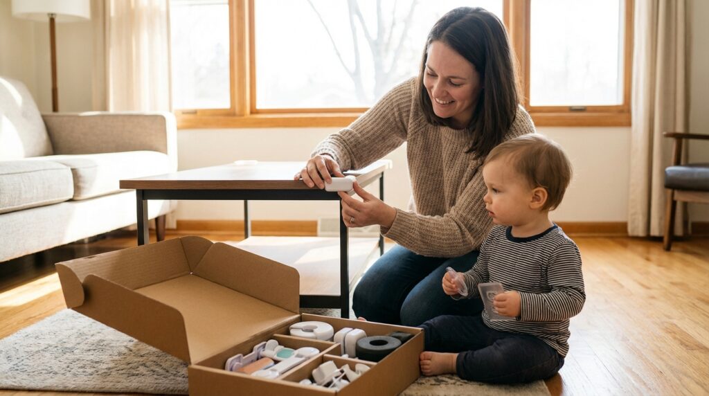 Childproofing home kit