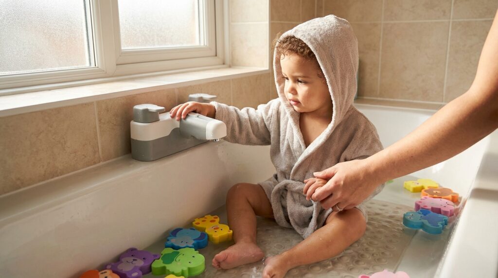 Safety bath products.