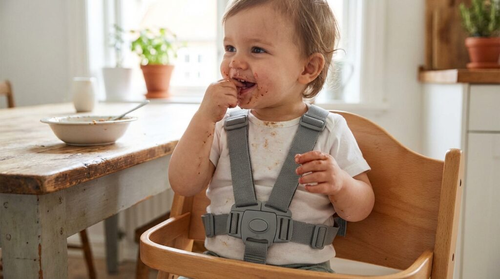 Durable high chair straps