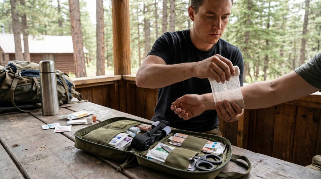 Emergency first aid kit