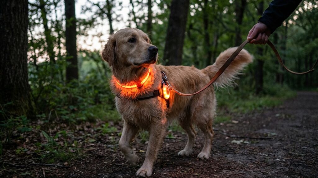 Bright pet safety lights