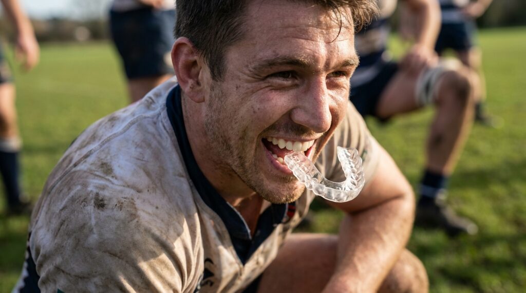Sports mouth guards.