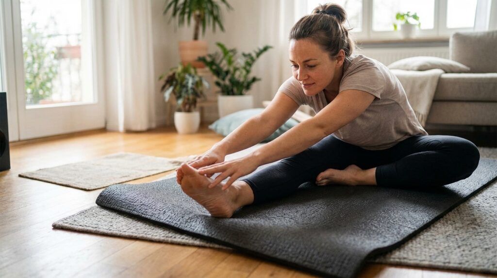 Comfortable exercise mats
