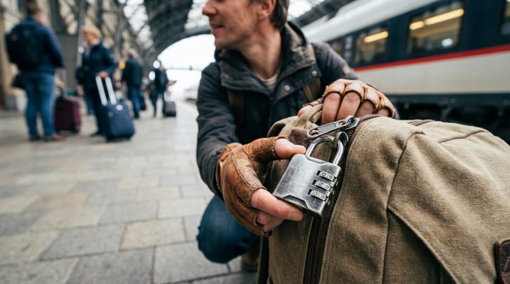 Durable luggage locks.