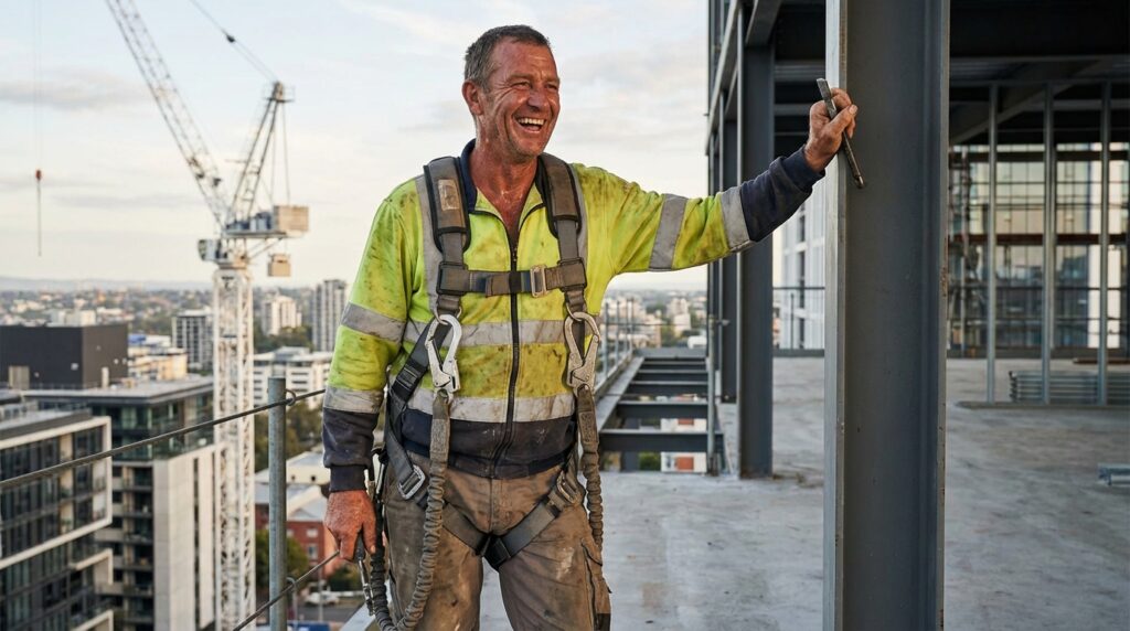 Quality safety harnesses.