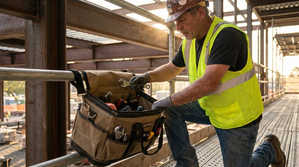 Sturdy tool safety bags